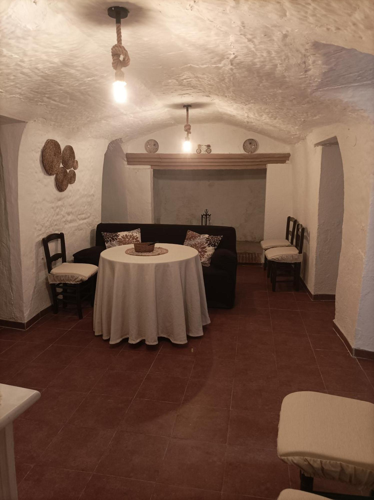Cueva La Trapera Konuk evi Benamaurel Dış mekan fotoğraf